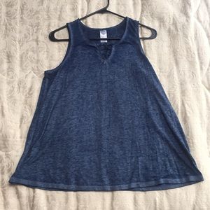 Blue Yoga Tank